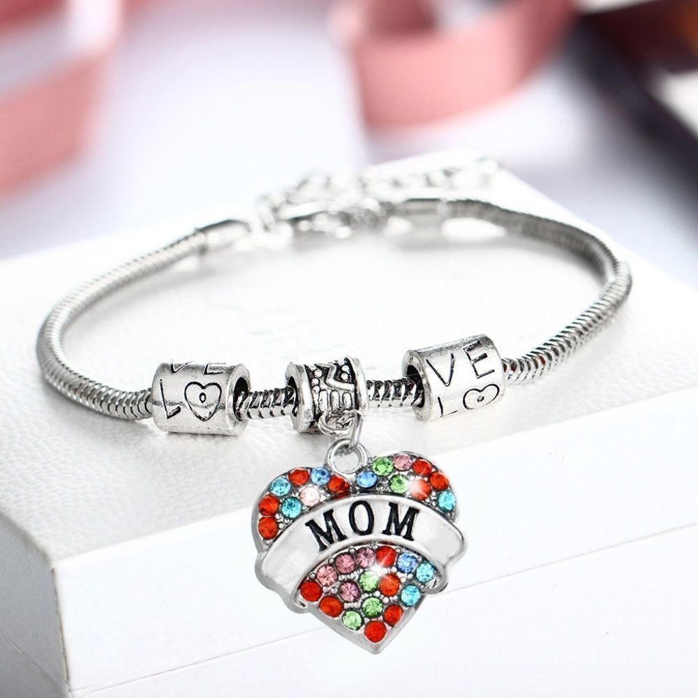 4 for $ 20 Bracelet Crystal Mom